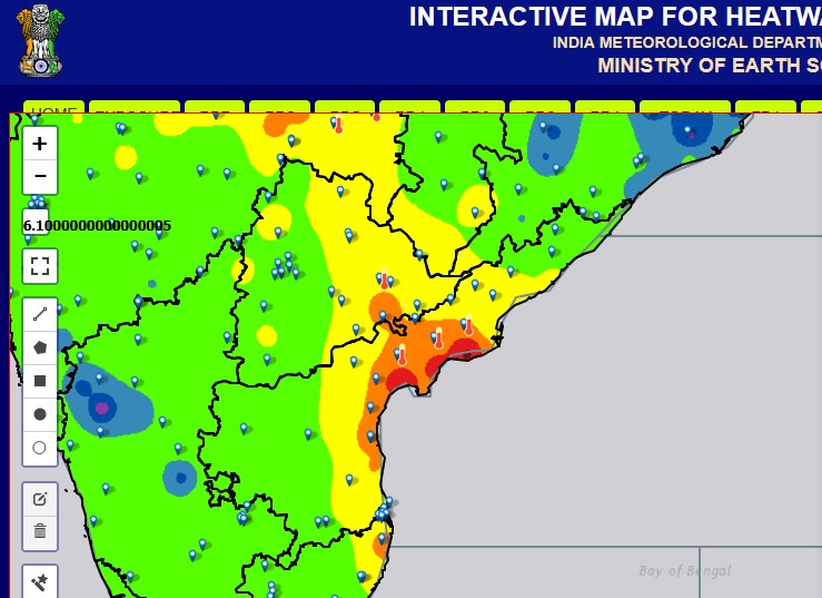AP Heatwave Alert: రాబోయే 4 రోజులు తీవ్ర వడగాల్పులు.. పిడుగురాళ్లలో రికార్డు స్థాయి ఉష్ణోగ్రత!