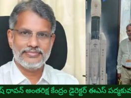Dr ES PadmaKumar Appointed as New Director of SDSC SHAR