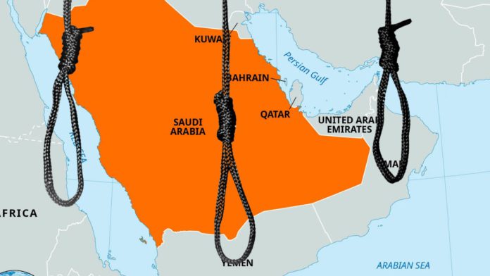 Execution in Soudi Arabia