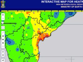 ap heat wave map