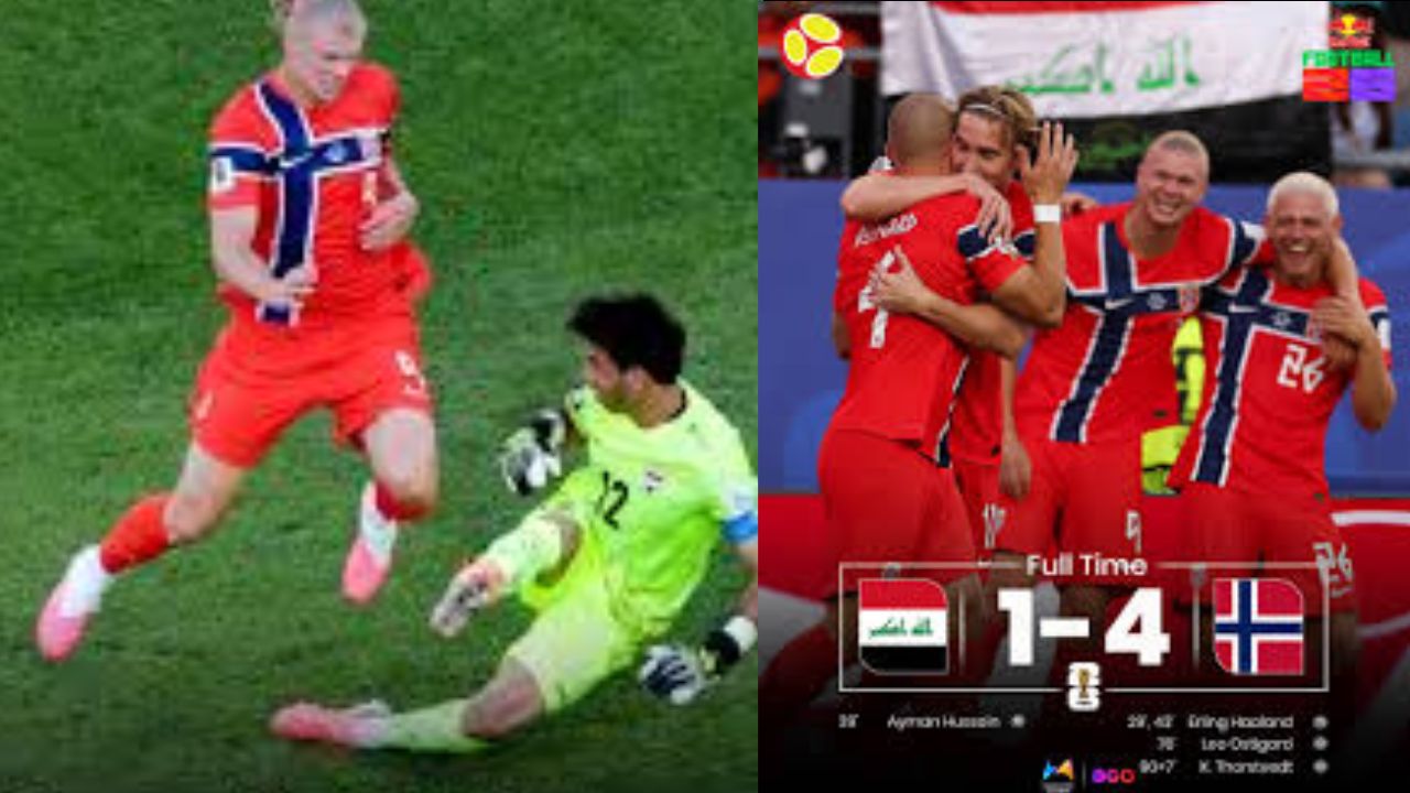 Norway crush Iraq