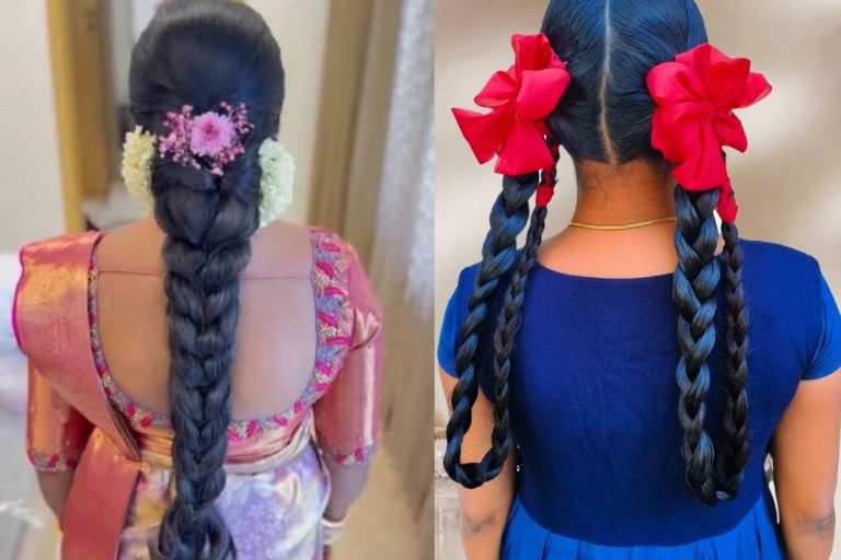 Longhair twin braid